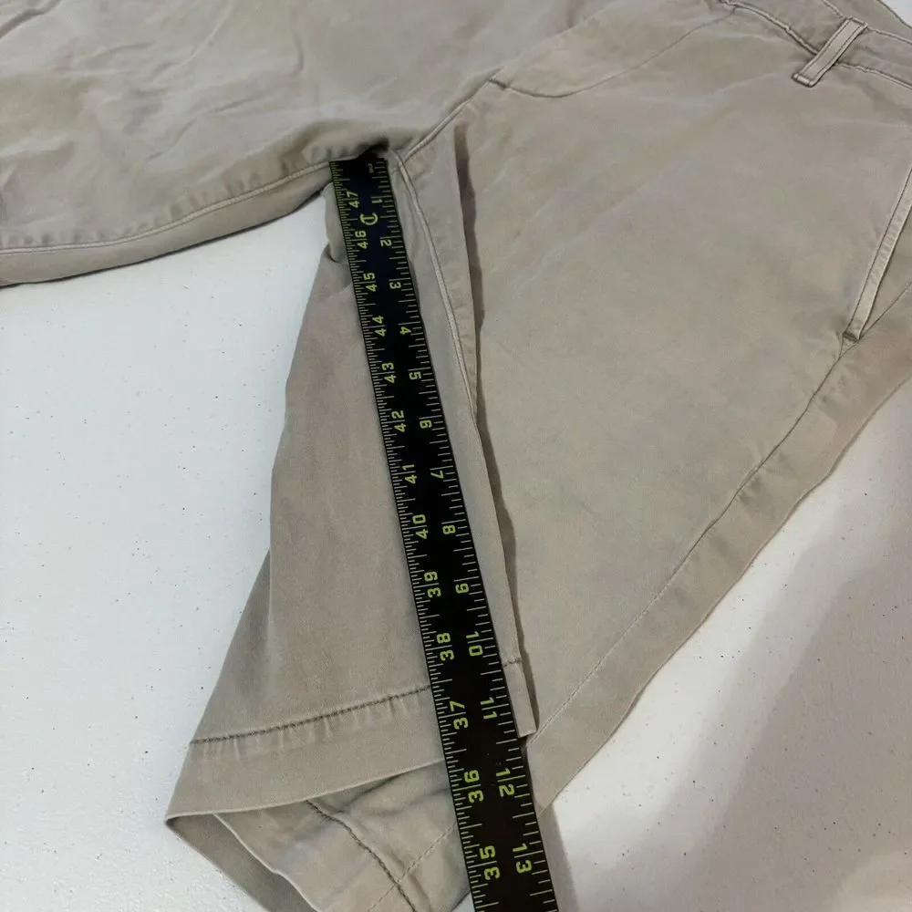 Adriano Goldschmied Shorts Mens 30R Khaki The‎ Griffin Relaxed AG Casual